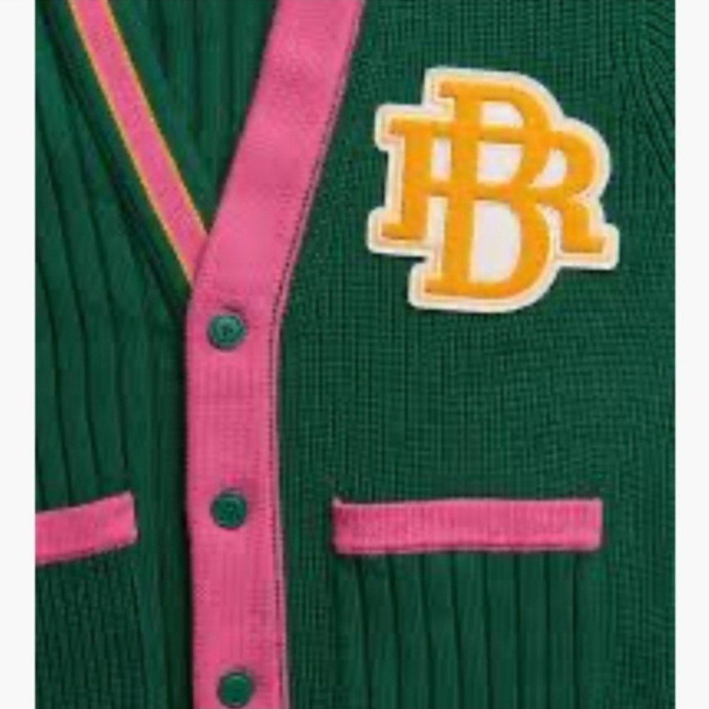BANANA REPUBLIC ATHLETICS Varsity Cardigan Size M - Picture 3 of 11